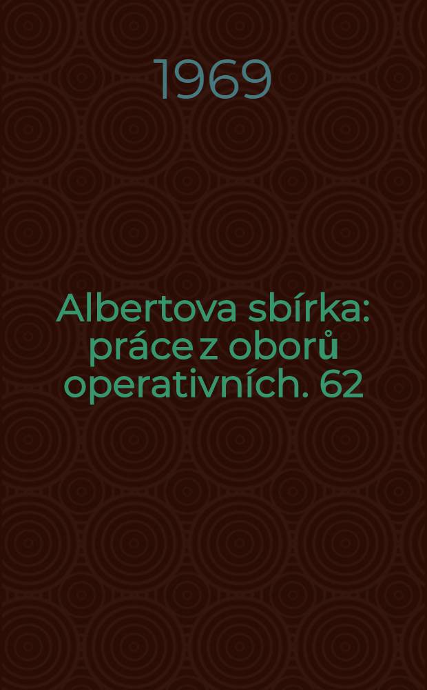 Albertova sbírka : práce z oborů operativních. 62 : Osteoartrosa čelistního kloubu