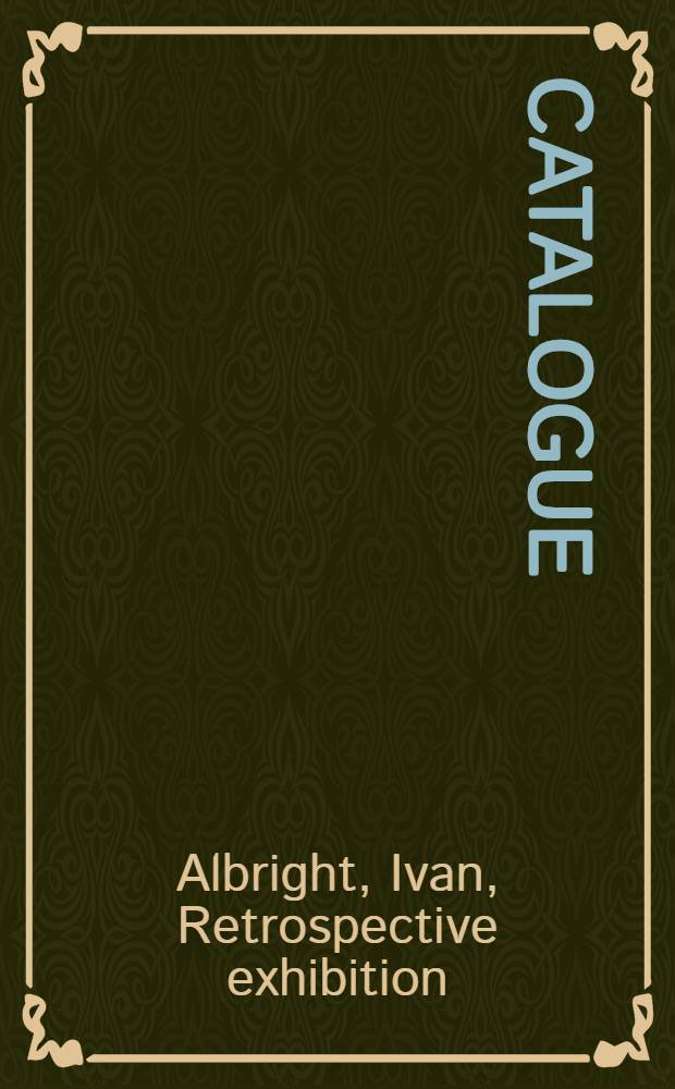 Catalogue
