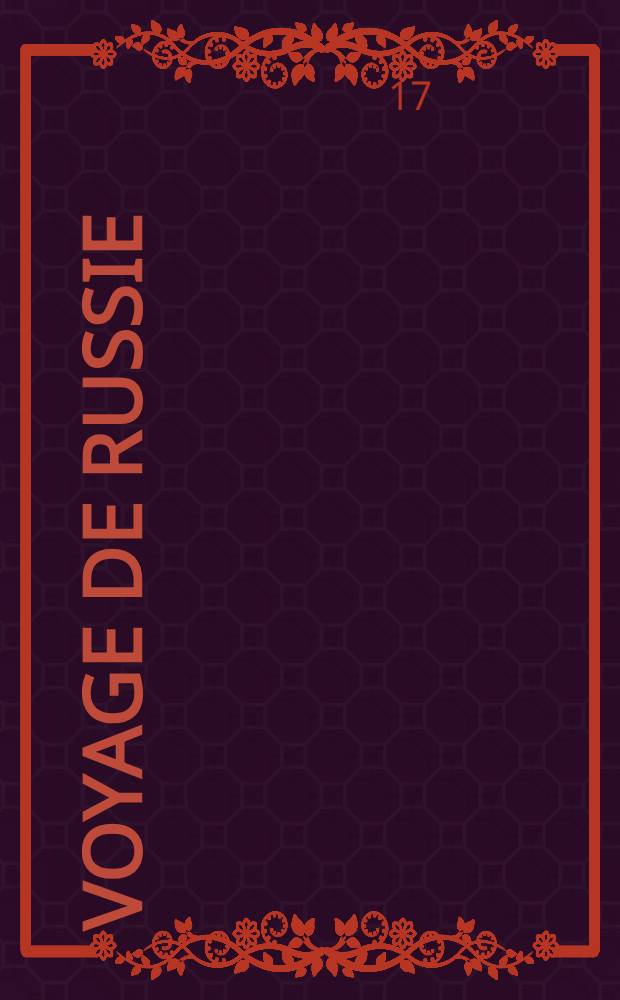 Voyage de Russie