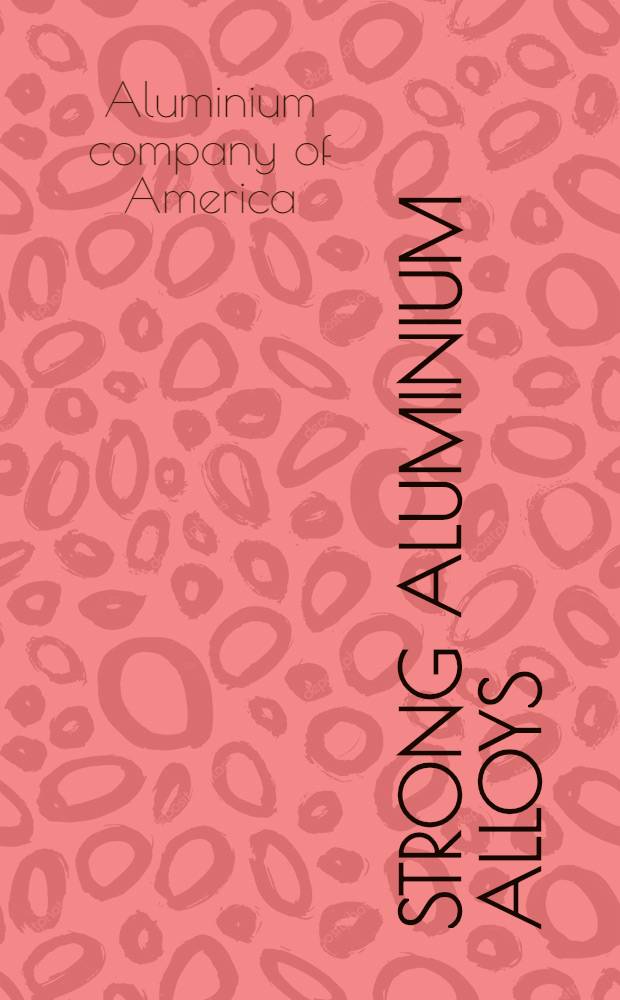 Strong aluminium alloys