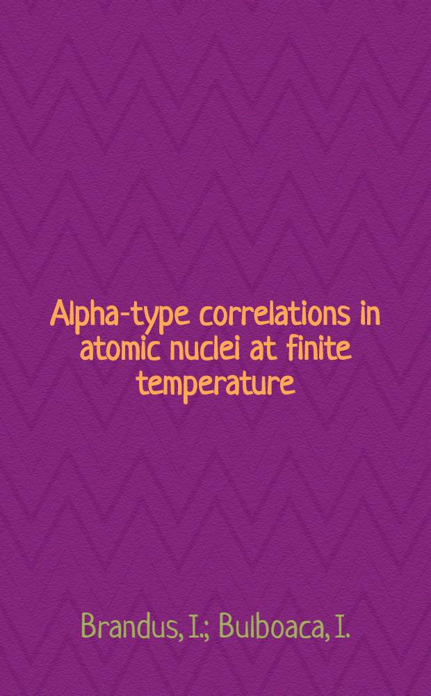 Alpha-type correlations in atomic nuclei at finite temperature