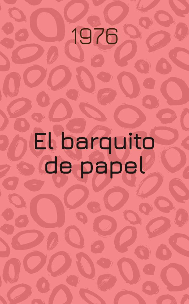 El barquito de papel