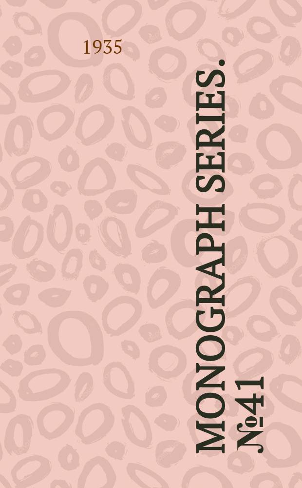 Monograph series. № 41 : Fundamentals of dairy science
