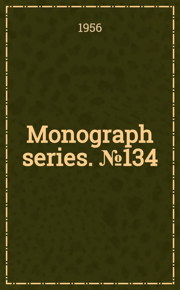 Monograph series. [№ 134] : The chemistry and technology of leather