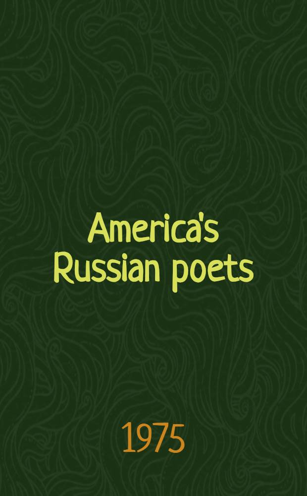 America's Russian poets