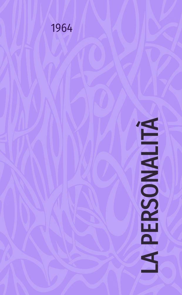 La personalità