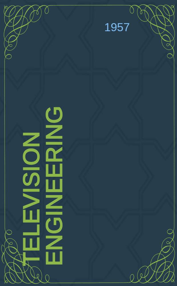 Television engineering : Principles and practice. Vol. 3 : Waveform generation