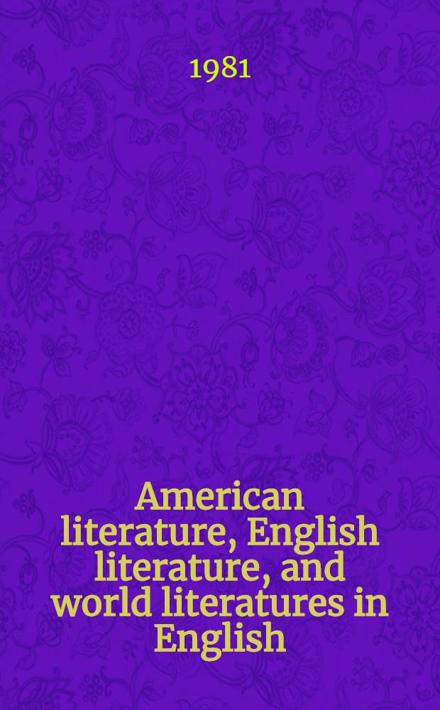 American literature, English literature, and world literatures in English : An inform guide ser. Vol. 31 : Asian literature in English