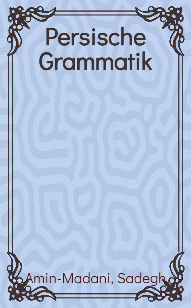 Persische Grammatik
