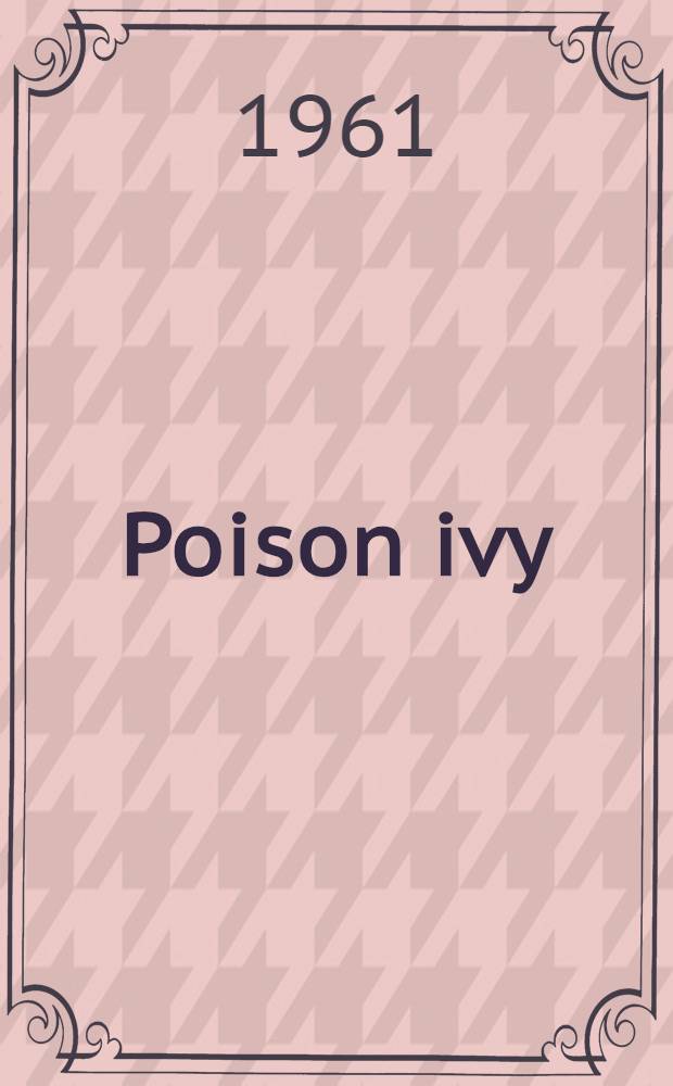 Poison ivy
