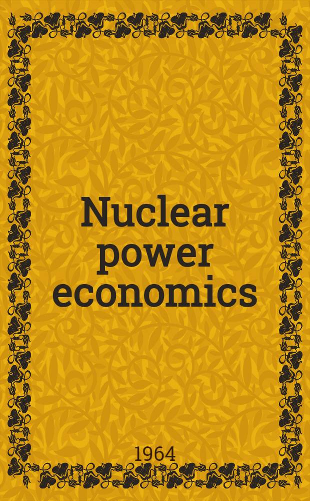 Nuclear power economics