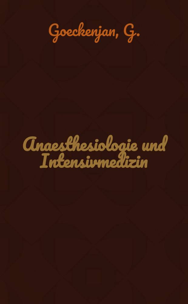 Anaesthesiologie und Intensivmedizin : Kontinuierliche Messung des arteriellen Sauerstoffpartialdrucks