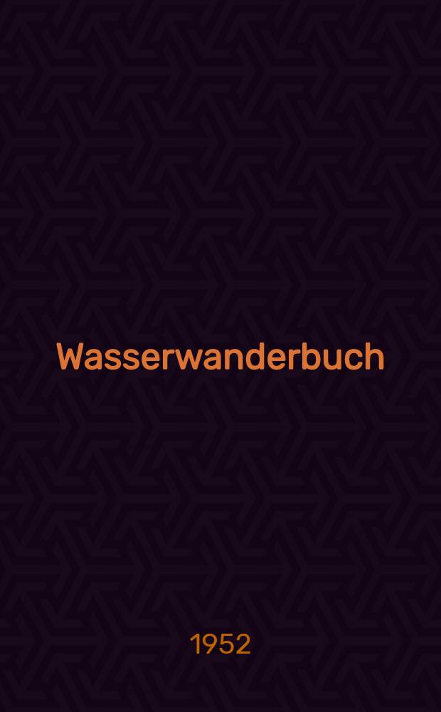 Wasserwanderbuch