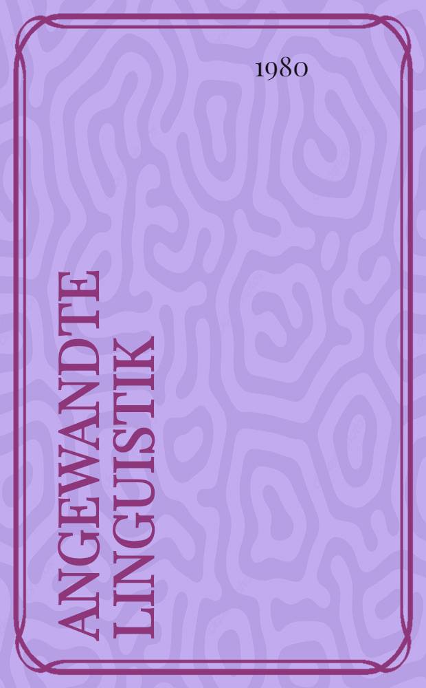 Angewandte Linguistik