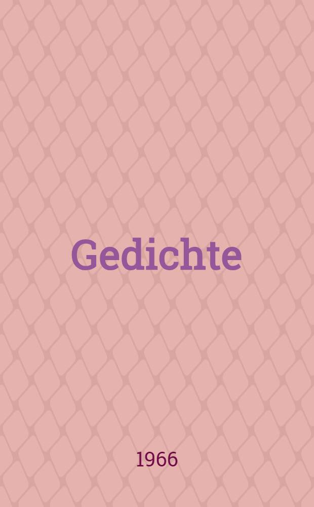 Gedichte