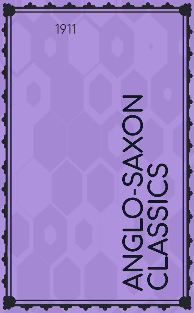 Anglo-saxon classics : Library edition. Vol. 5 : Gods and goddesses of the Northland