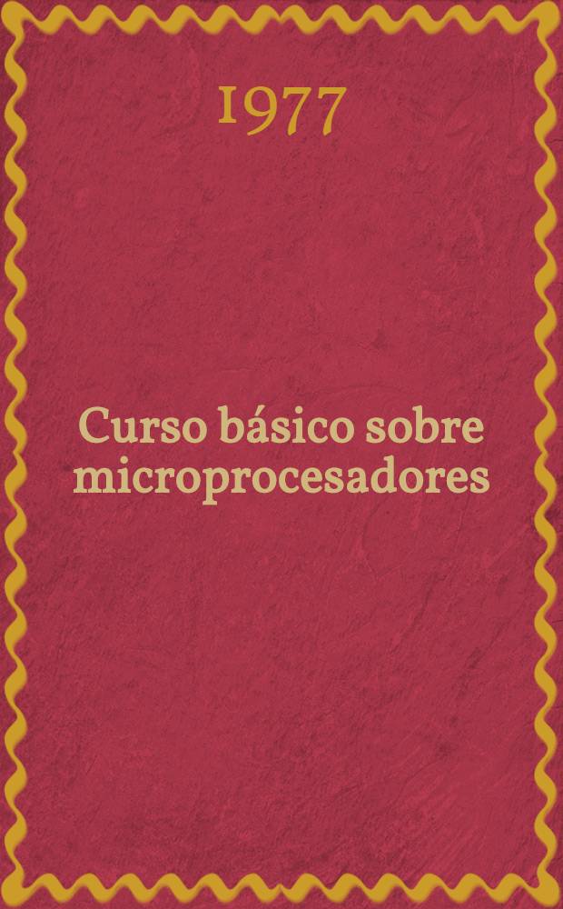 Curso básico sobre microprocesadores