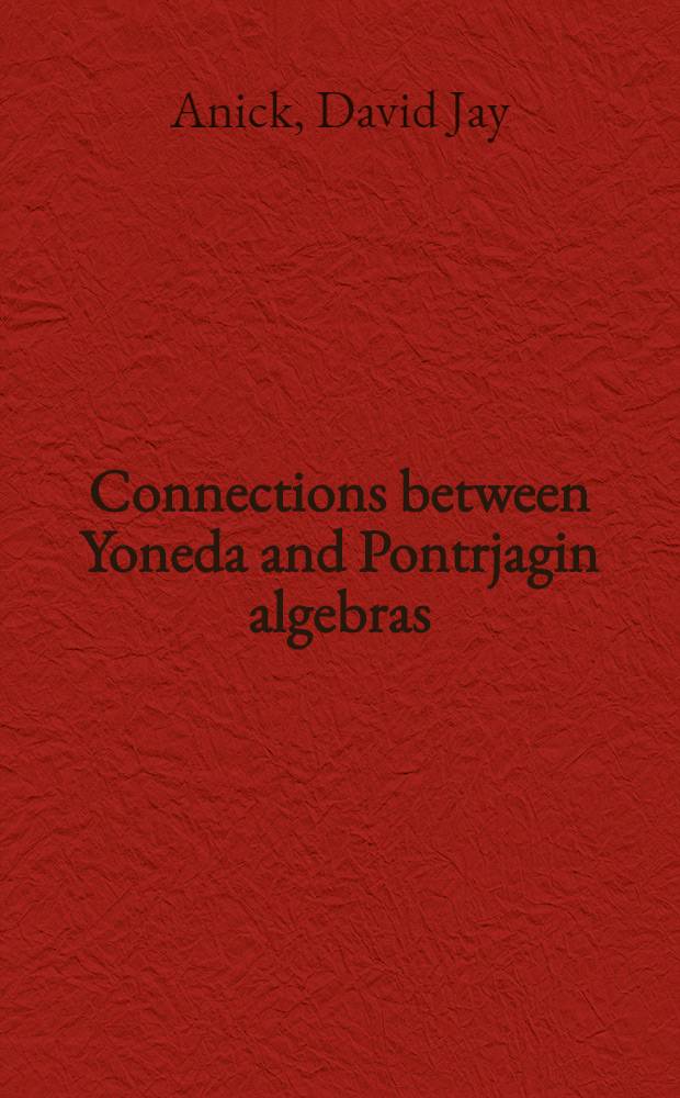 Connections between Yoneda and Pontrjagin algebras