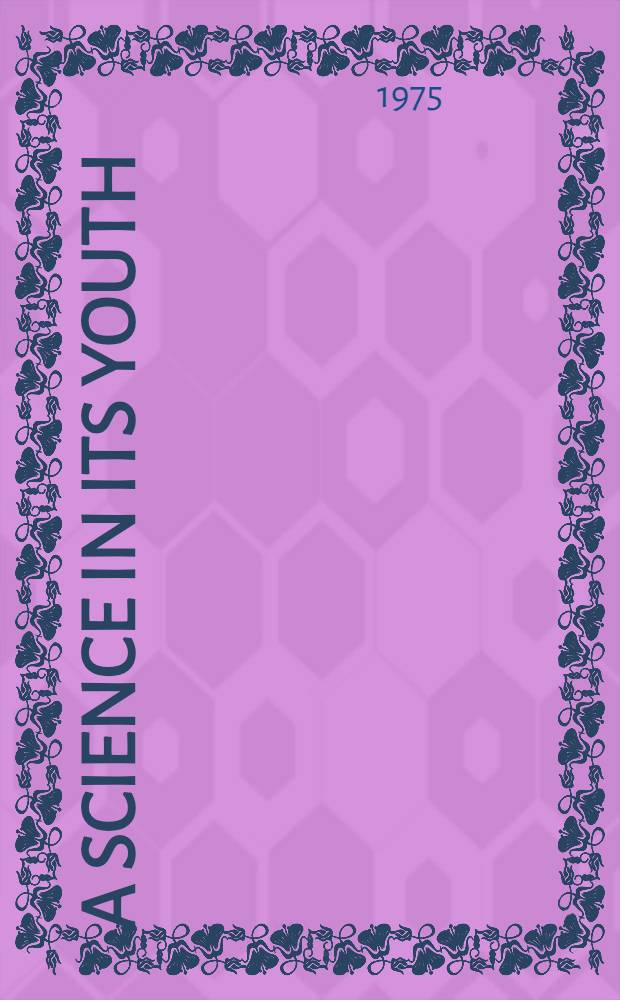 A science in its youth : Pre-Marxian polit. economy : Transl. from the Russ. ...