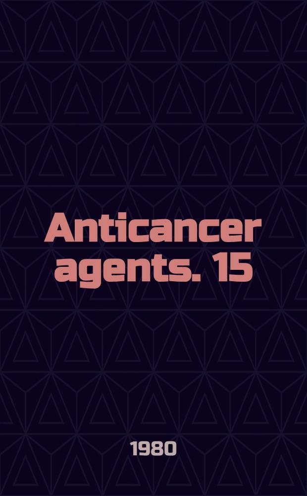 Anticancer agents. 15 : Pyrazolones and pyrazoles active against P.388 leukaemia in mice
