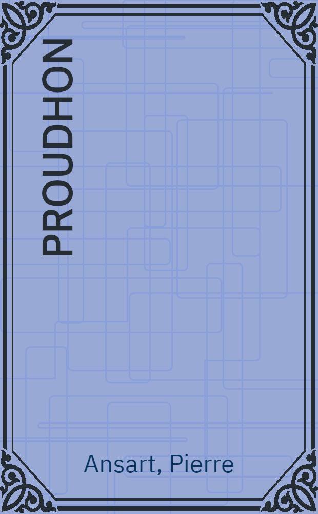 Proudhon