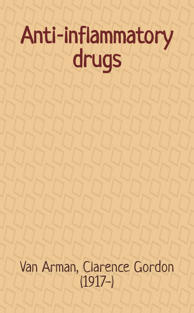 Anti-inflammatory drugs