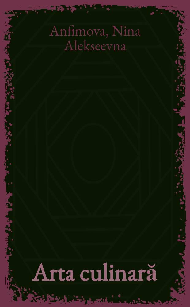 Arta culinară