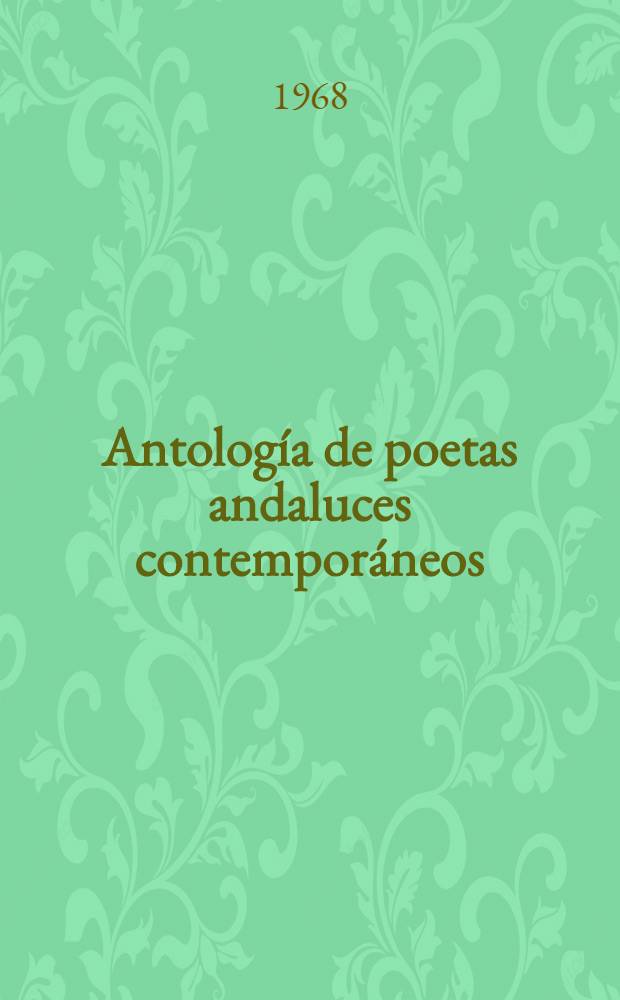 Antología de poetas andaluces contemporáneos