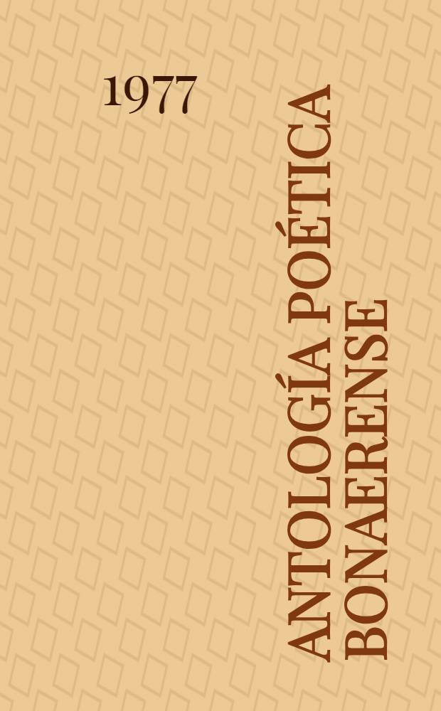 Antología poética bonaerense