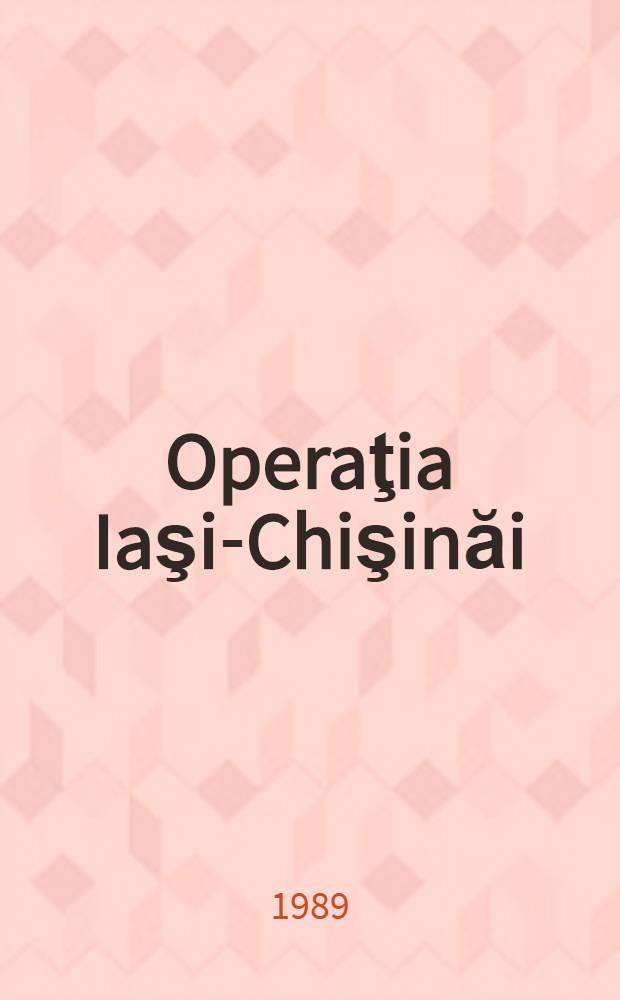 Operaţia Iaşi-Chişinăi