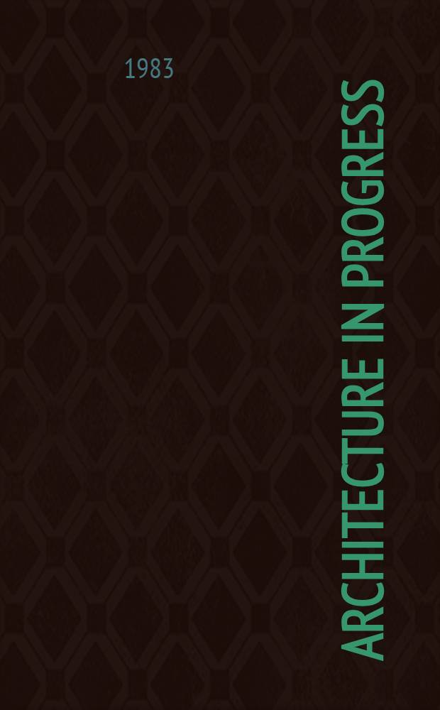 Architecture in progress