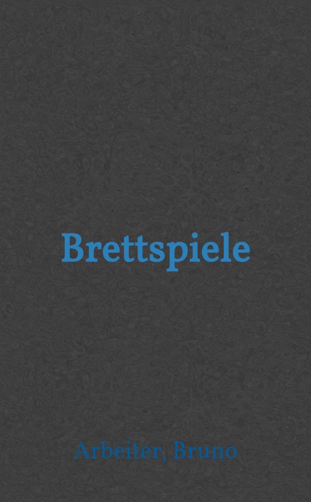 Brettspiele