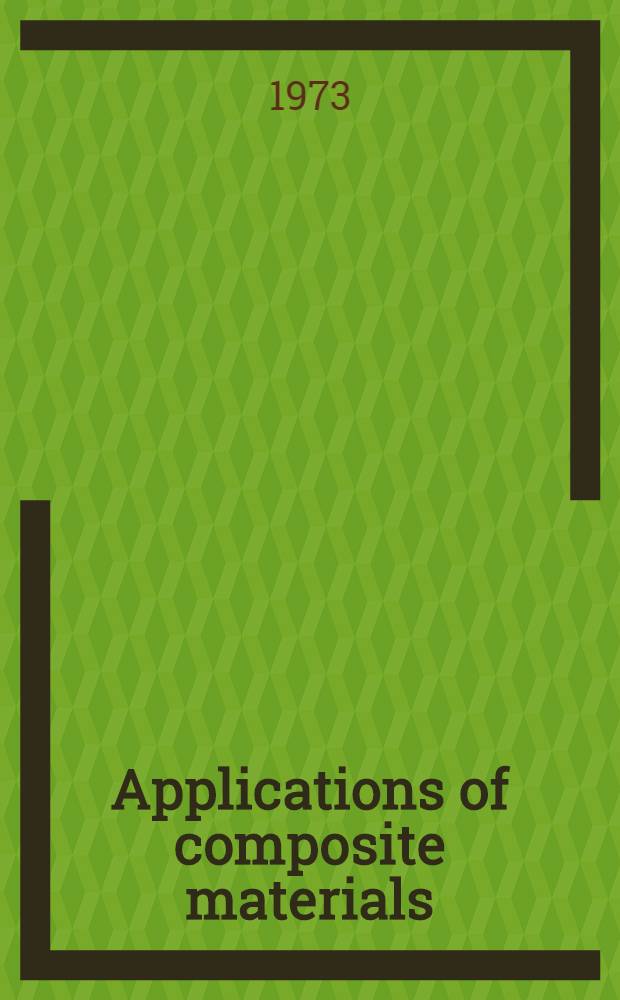 Applications of composite materials