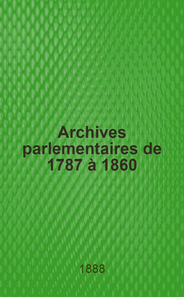 Archives parlementaires de 1787 à 1860 : Recueil complet des débats législatifs & politiques des Chambres françaises. T. 31 : [Assemblée nationale constituante]