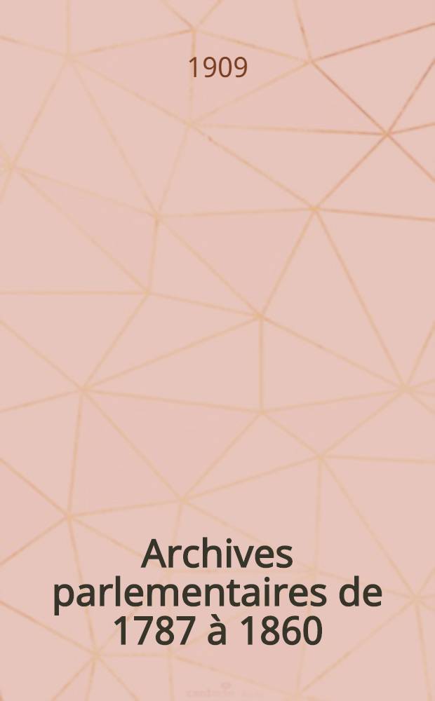 Archives parlementaires de 1787 à 1860 : Recueil complet des débats législatifs & politiques des Chambres françaises. T. 75 : [Convention nationale]