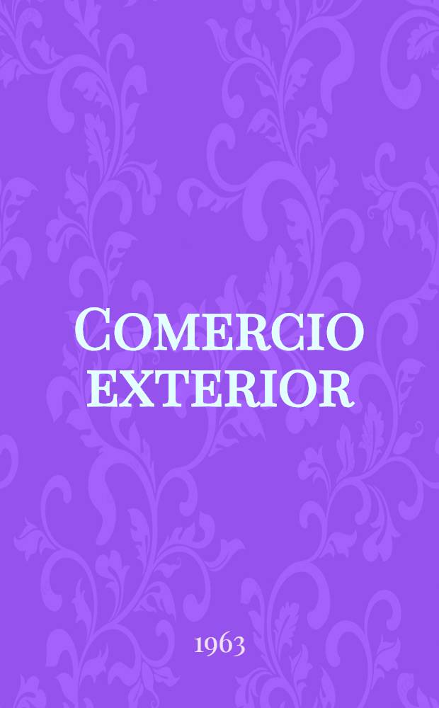 Comercio exterior