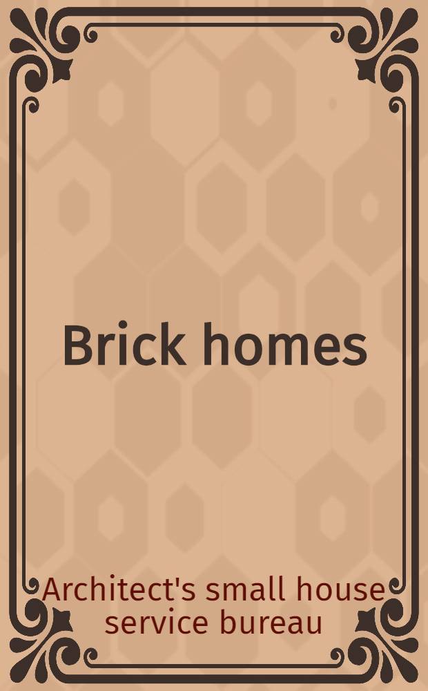 Brick homes