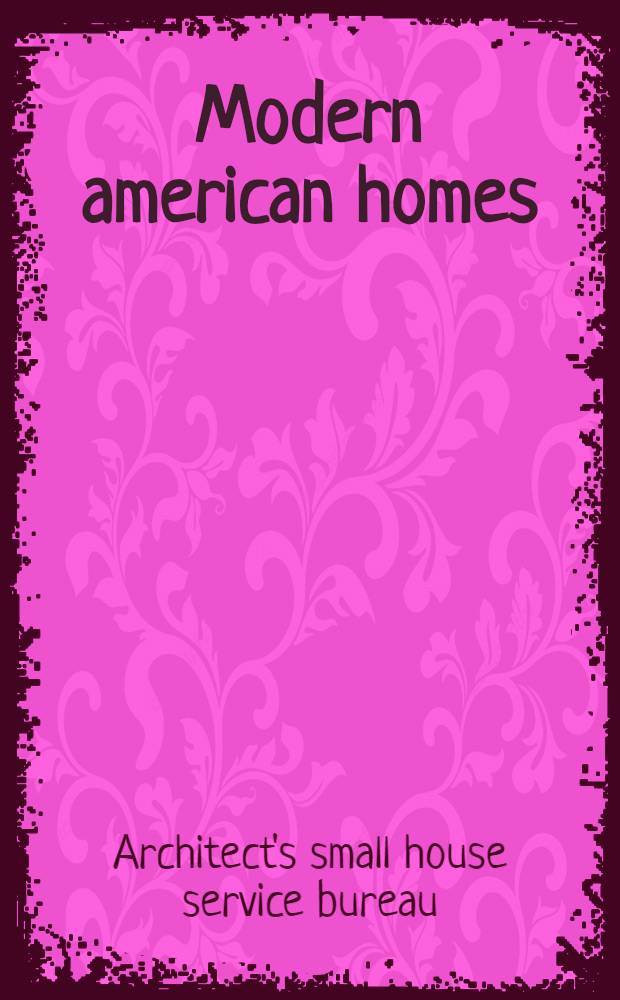 Modern american homes