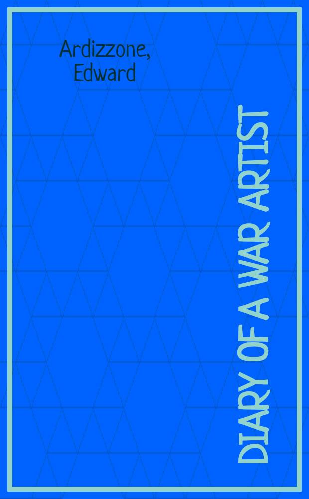 Diary of a war artist