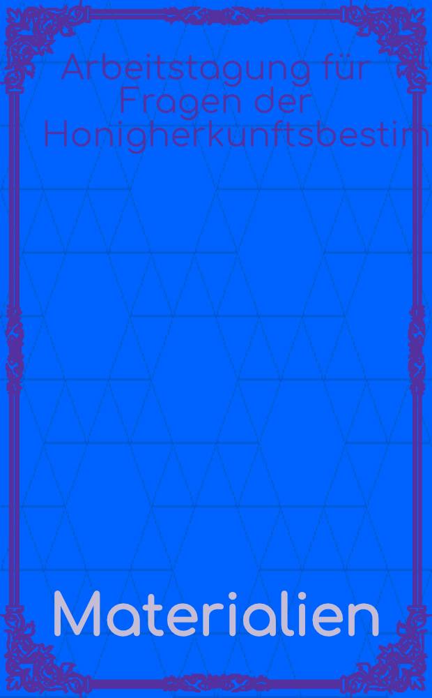 [Materialien]