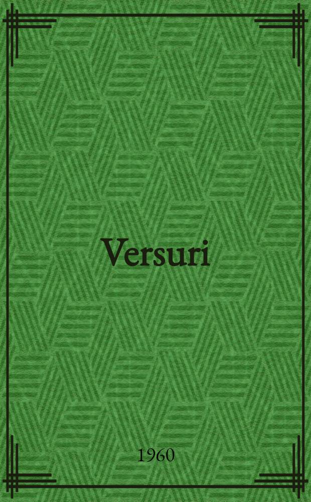 Versuri