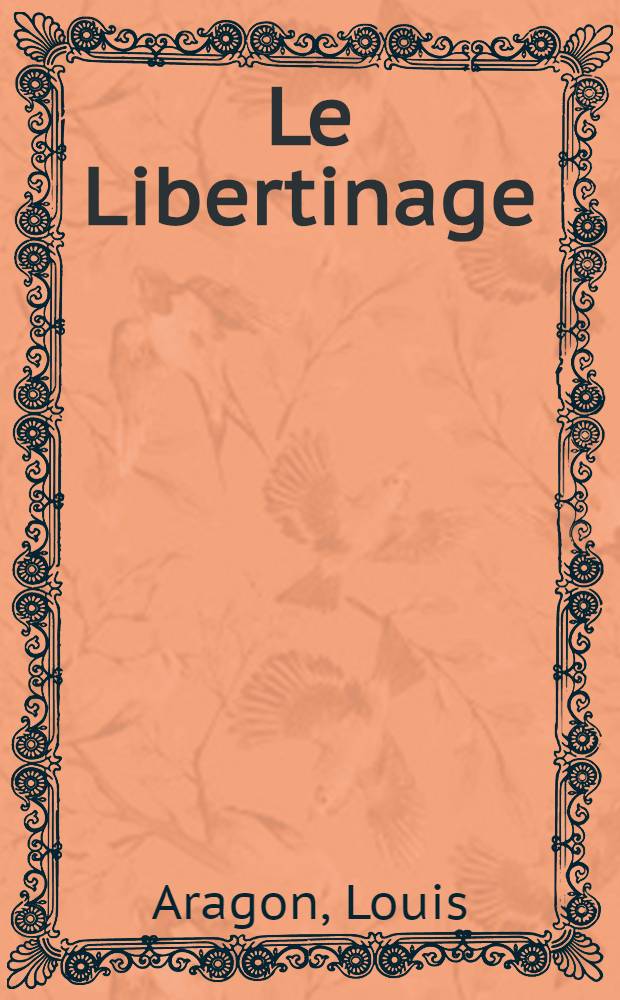 Le Libertinage