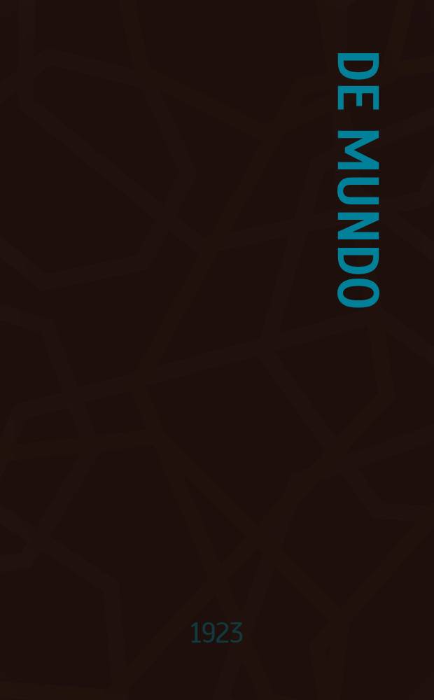 De mundo