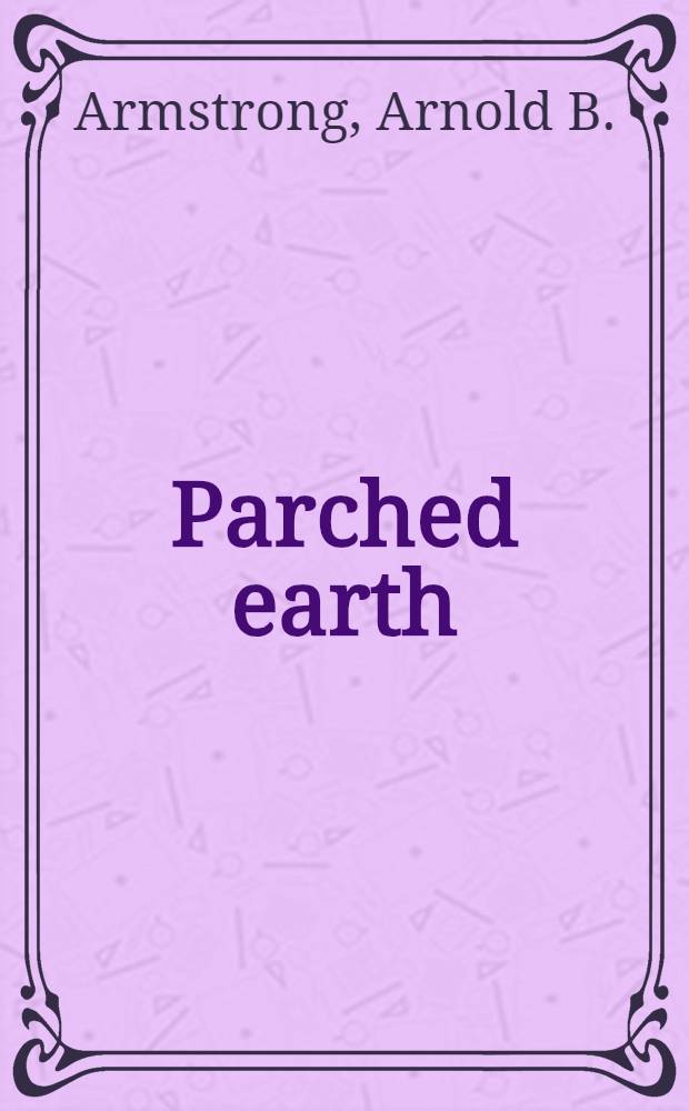 Parched earth