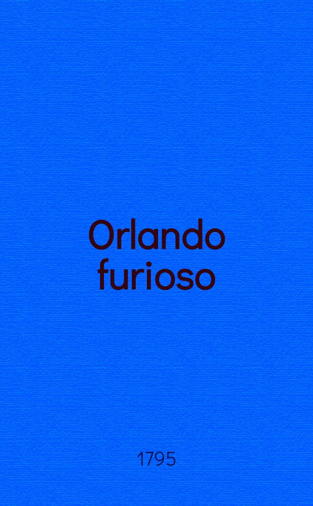 Orlando furioso
