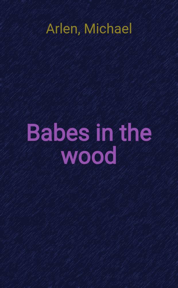 Babes in the wood