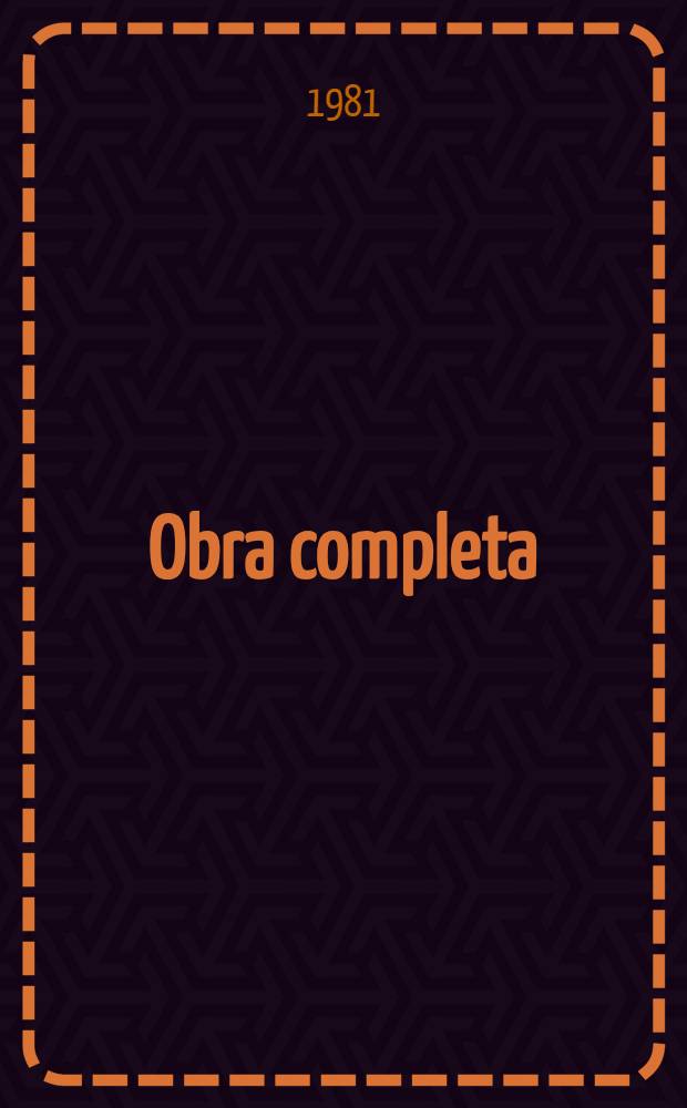 Obra completa