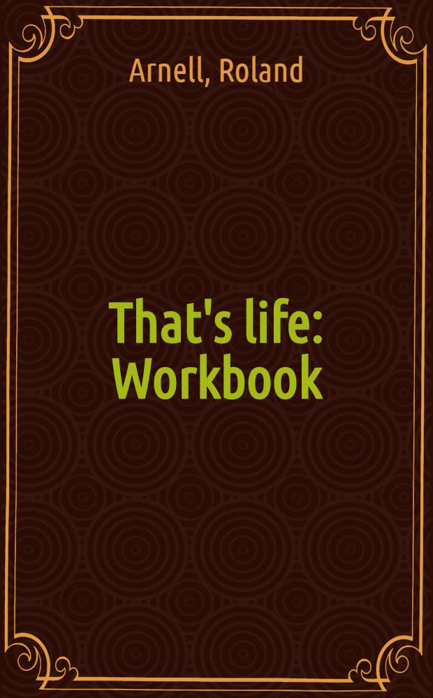That's life : Workbook