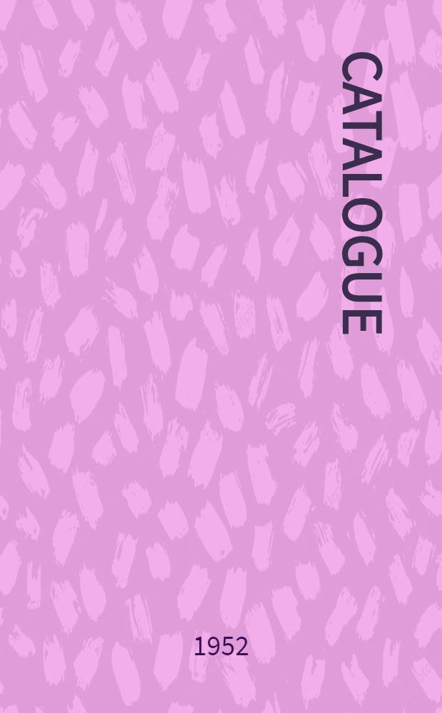 [Catalogue]