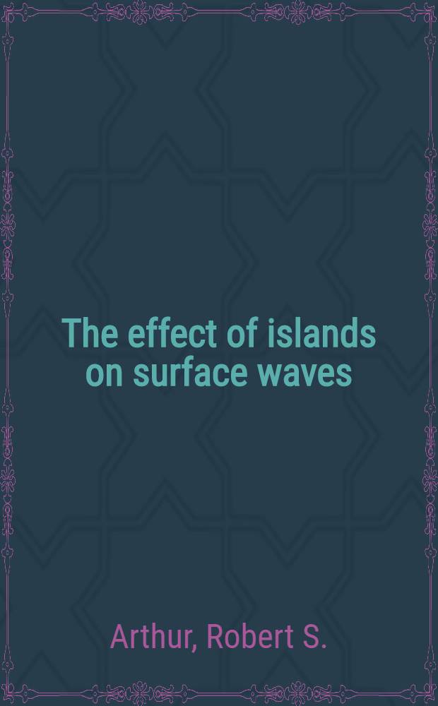 The effect of islands on surface waves